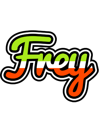Frey superfun logo