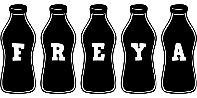 Freya bottle logo