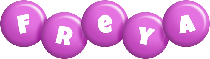 Freya candy-purple logo