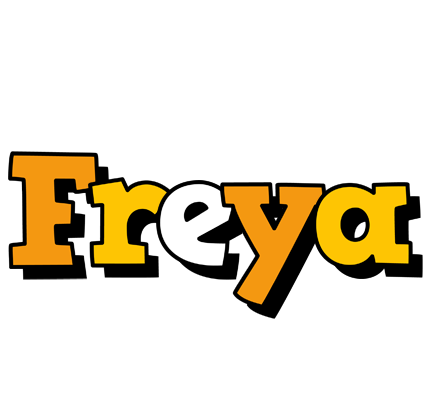 Freya cartoon logo