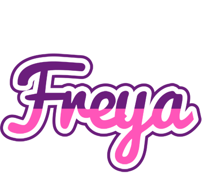 Freya cheerful logo