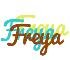 Freya cupcake logo
