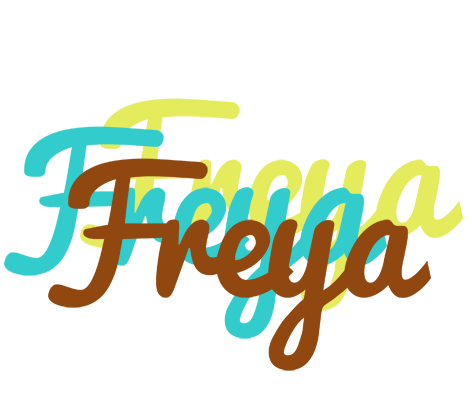 Freya cupcake logo