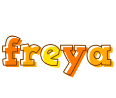 Freya desert logo