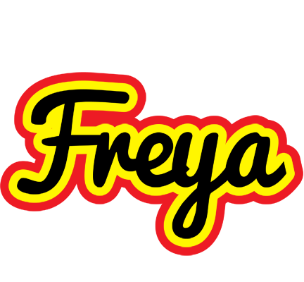 Freya flaming logo