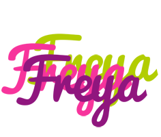 Freya flowers logo