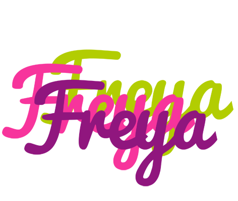 Freya flowers logo