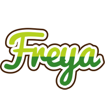 Freya golfing logo