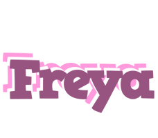 Freya relaxing logo