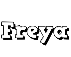 Freya snowing logo