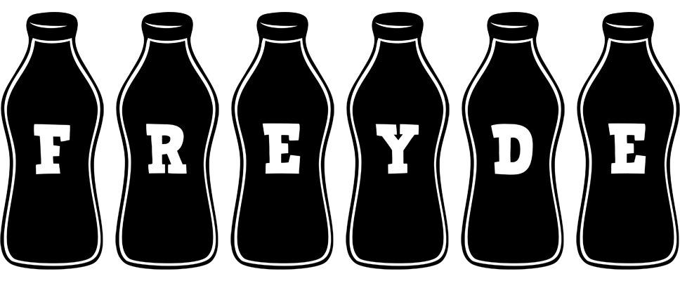 Freyde bottle logo