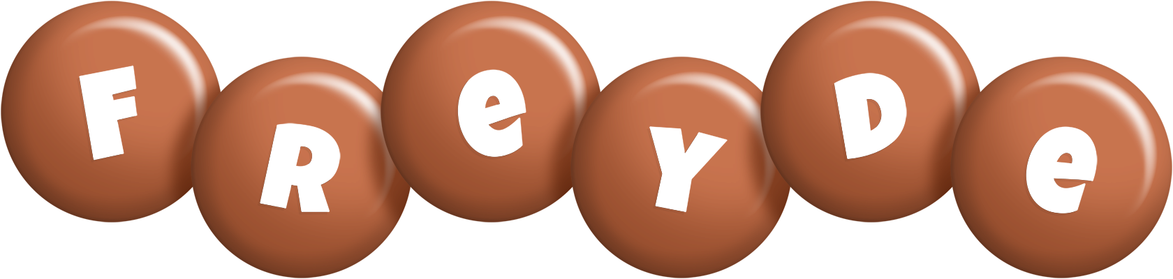 Freyde candy-brown logo