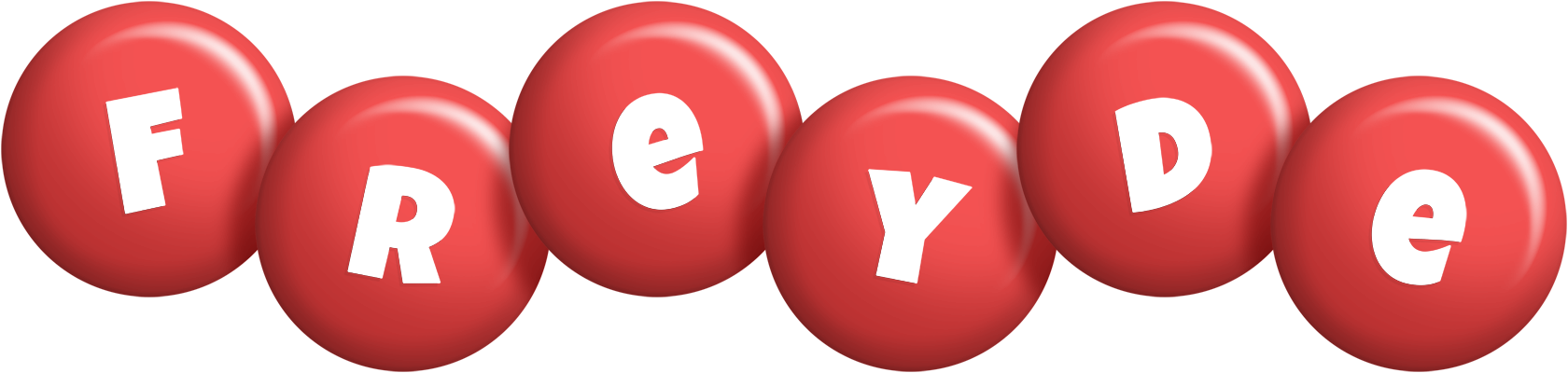 Freyde candy-red logo