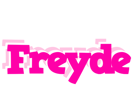Freyde dancing logo