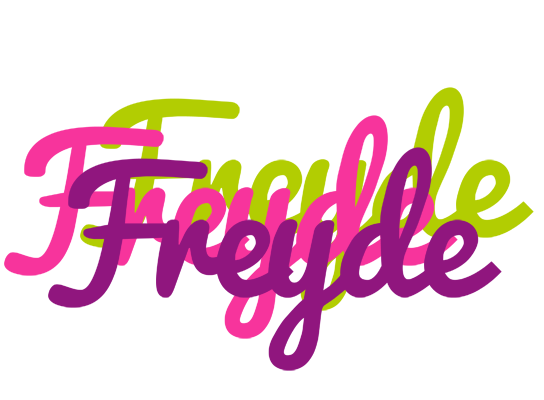 Freyde flowers logo