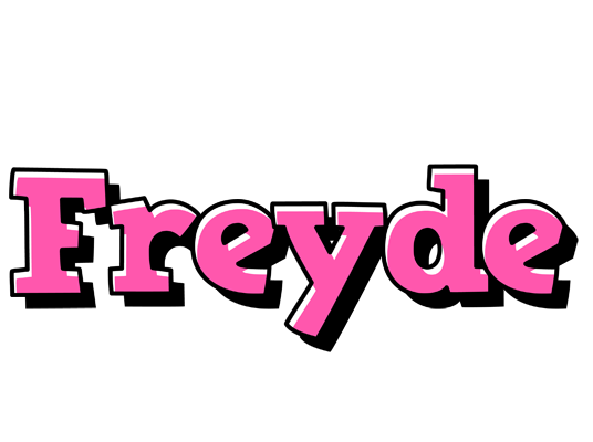 Freyde girlish logo
