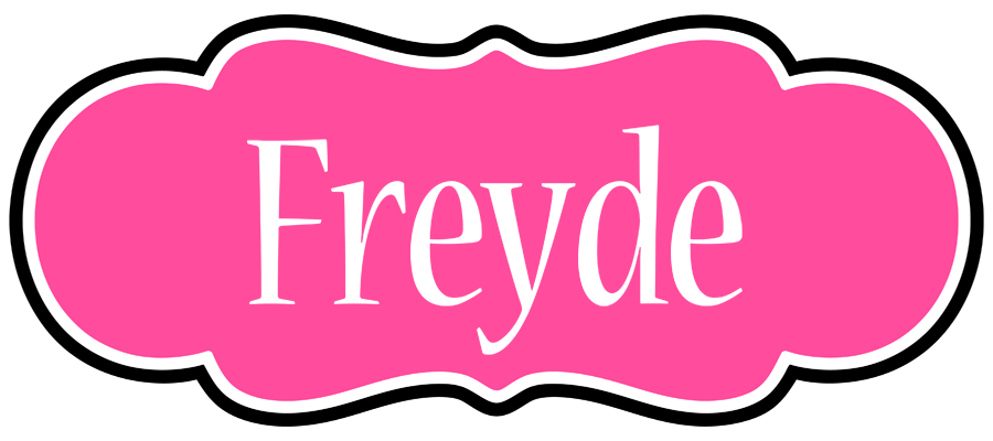 Freyde invitation logo