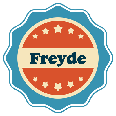 Freyde labels logo