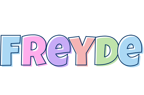 Freyde pastel logo