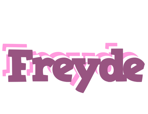 Freyde relaxing logo