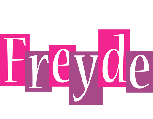 Freyde whine logo