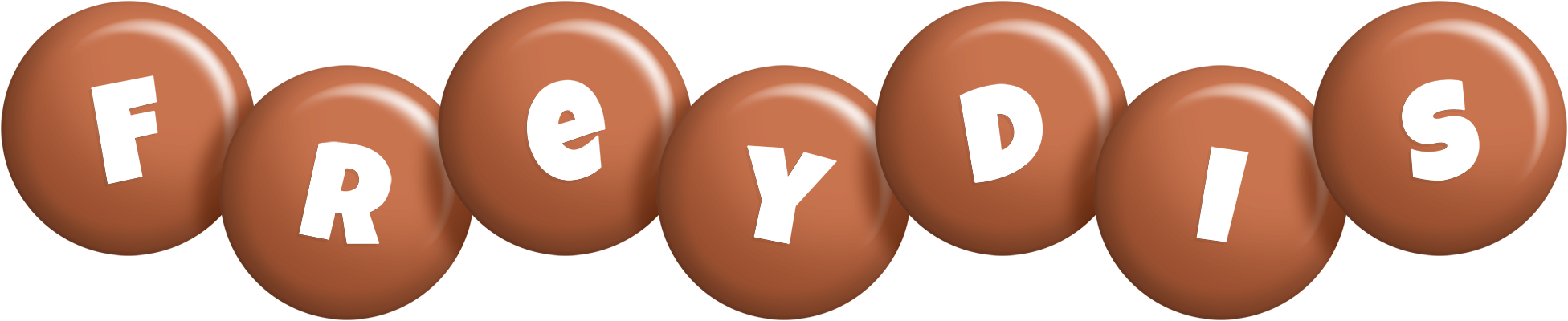Freydis candy-brown logo