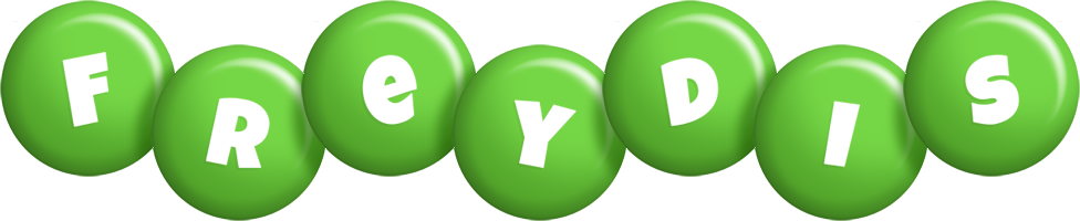 Freydis candy-green logo
