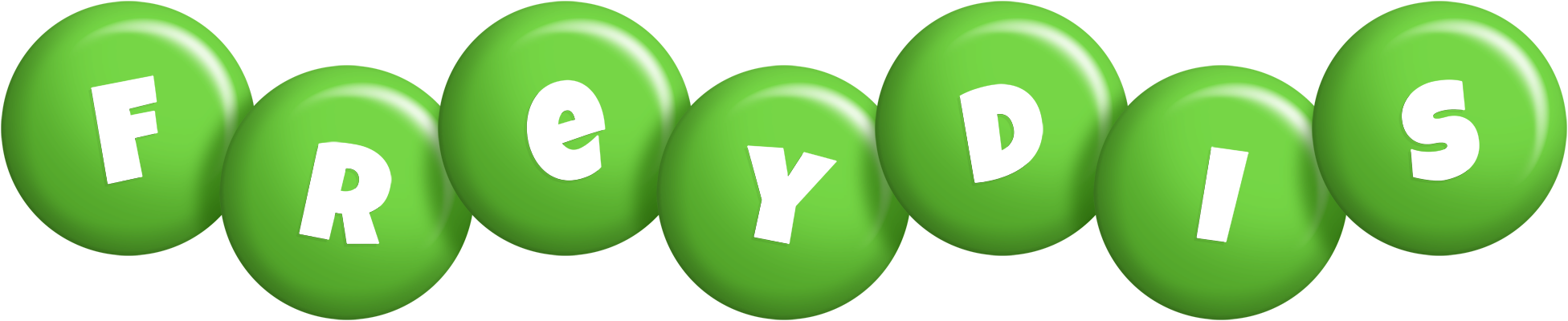 Freydis candy-green logo