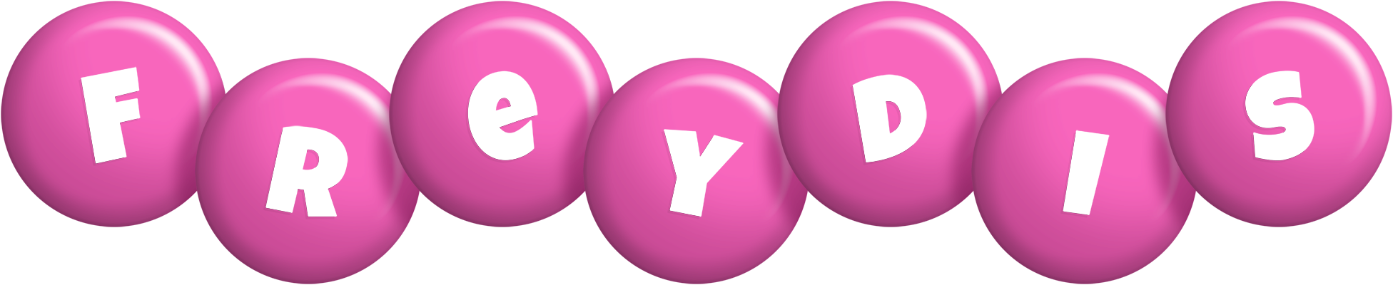 Freydis candy-pink logo