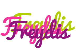 Freydis flowers logo
