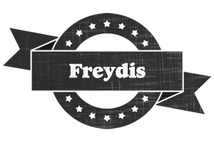 Freydis grunge logo