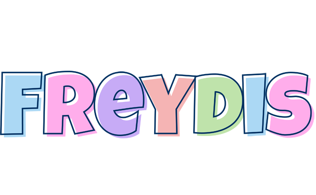 Freydis pastel logo