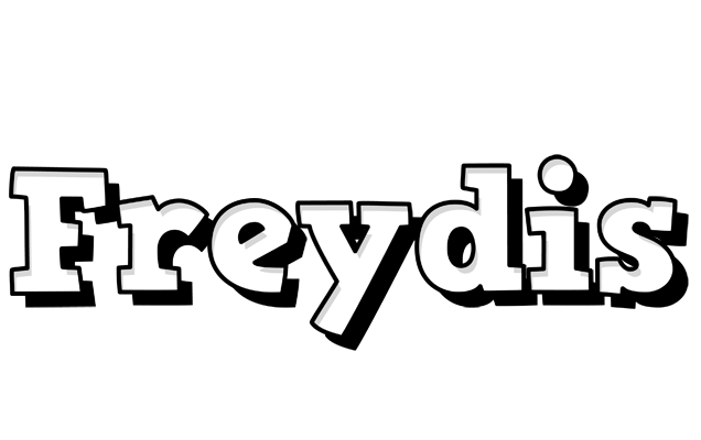 Freydis snowing logo