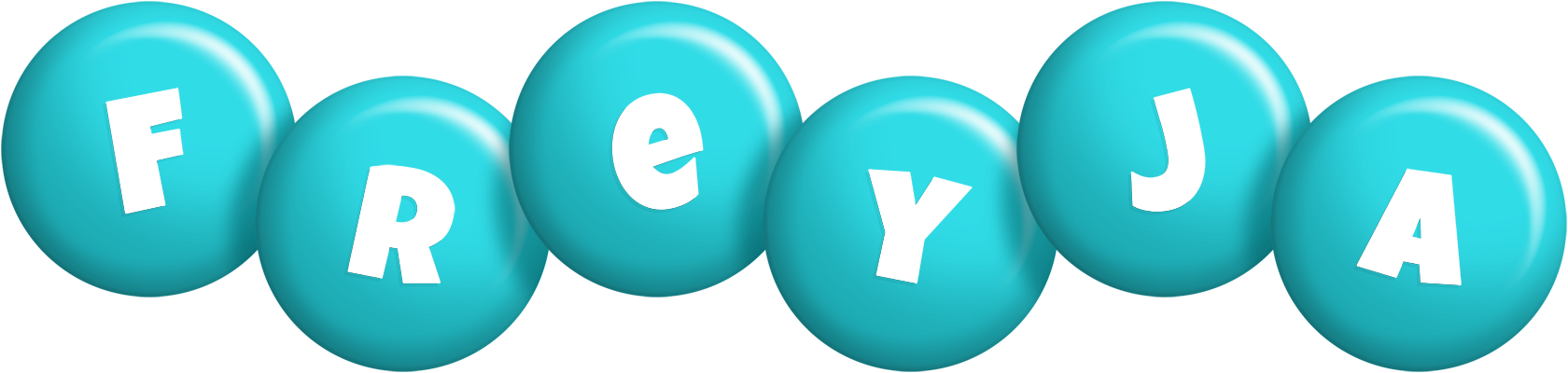 Freyja candy-azur logo