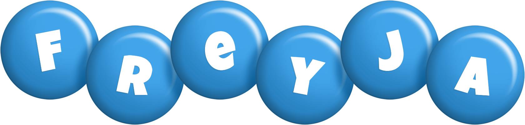 Freyja candy-blue logo