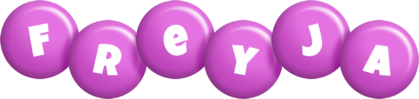 Freyja candy-purple logo