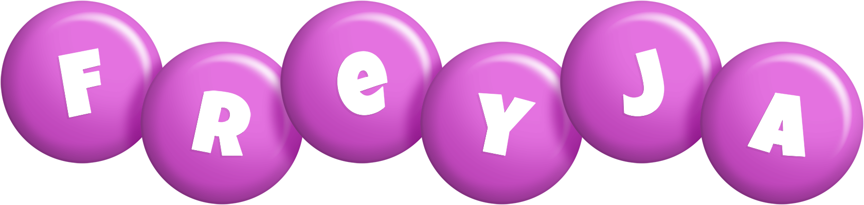 Freyja candy-purple logo