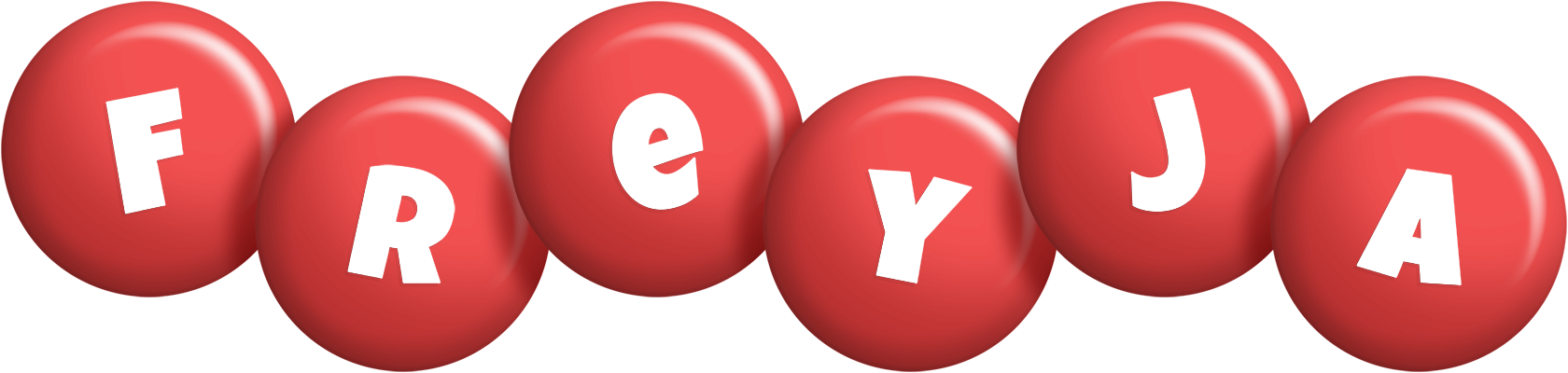 Freyja candy-red logo