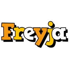 Freyja cartoon logo