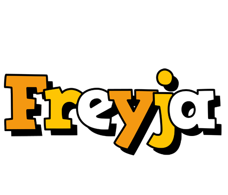 Freyja cartoon logo