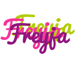 Freyja flowers logo