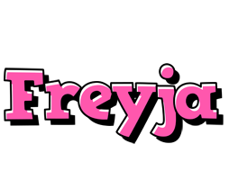 Freyja girlish logo