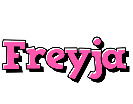 Freyja girlish logo