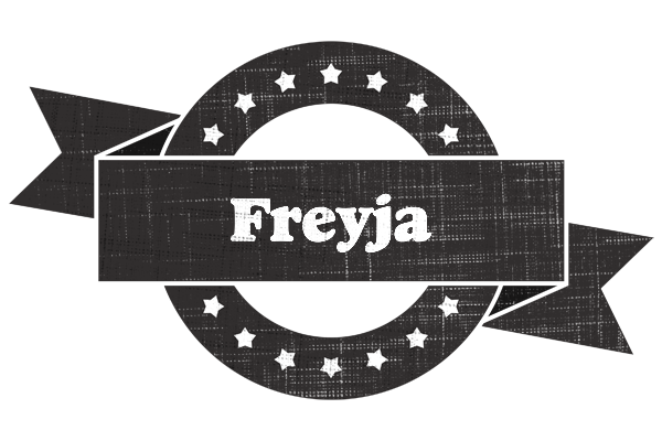 Freyja grunge logo