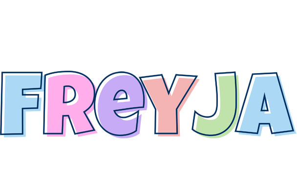 Freyja pastel logo