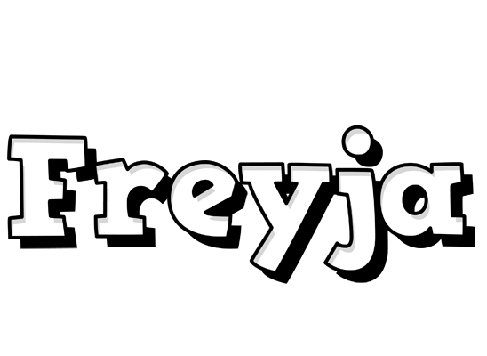 Freyja snowing logo
