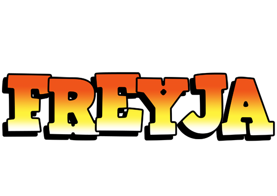 Freyja sunset logo
