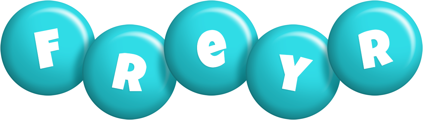 Freyr candy-azur logo