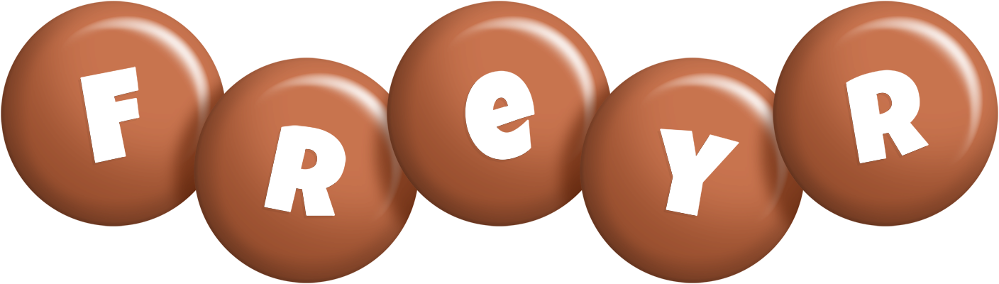 Freyr candy-brown logo