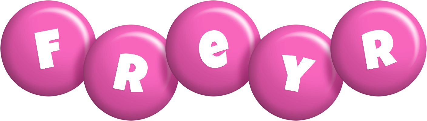 Freyr candy-pink logo